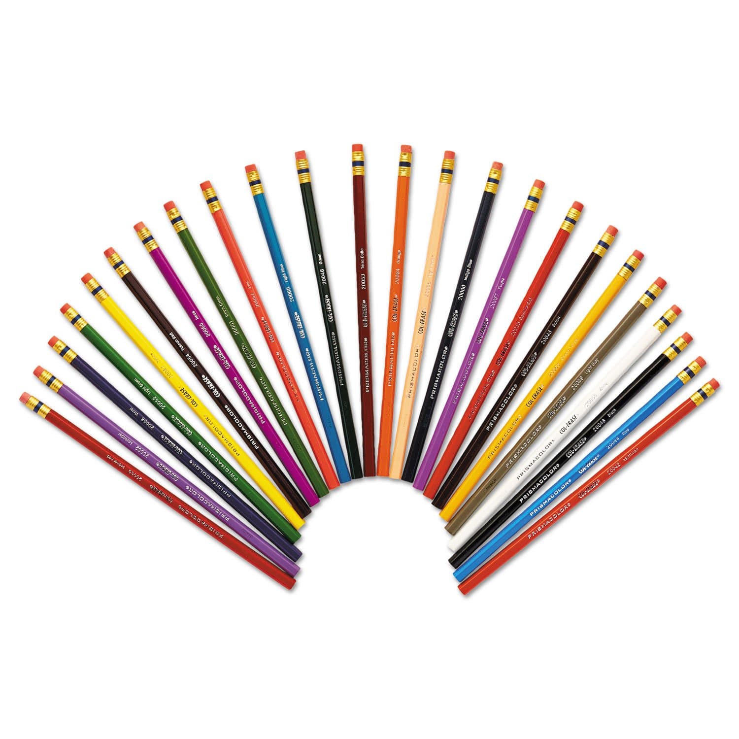 COL-ERASE PENCIL 24 COLOR SET