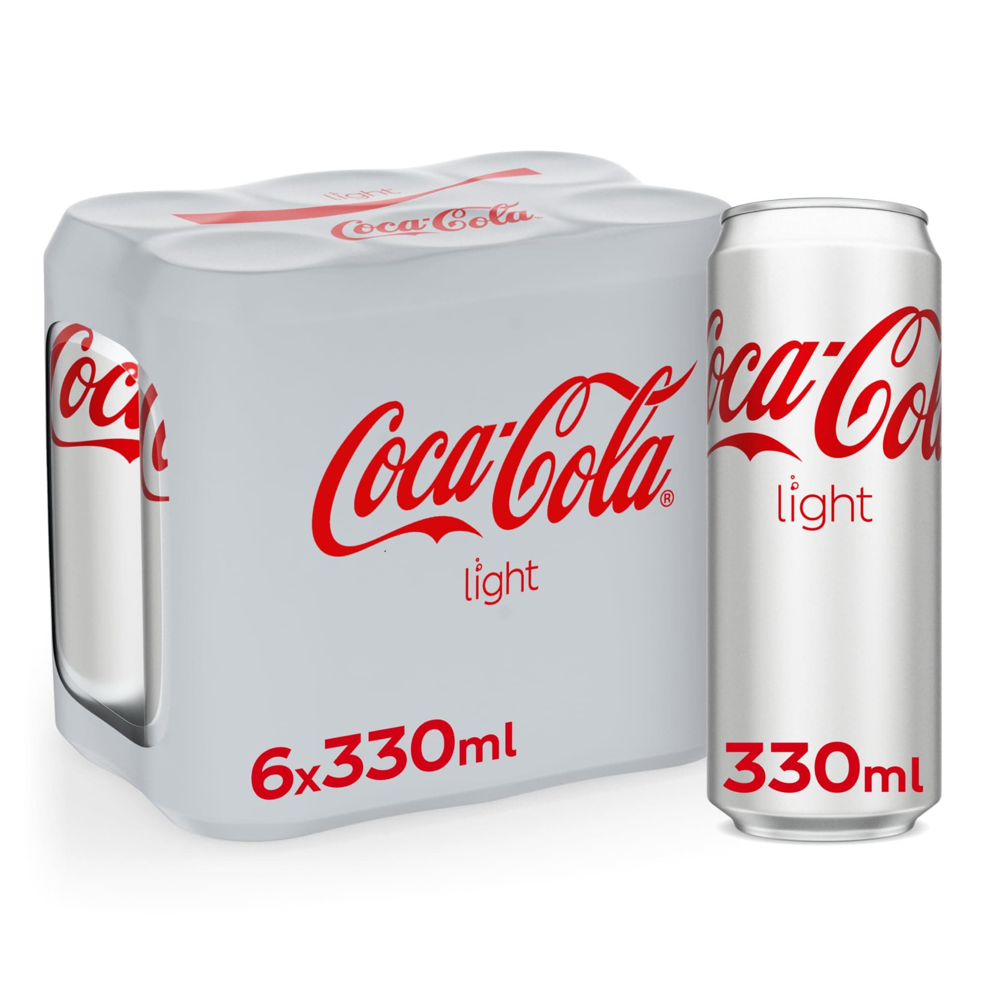 Light Carbonated Soft Drink 330ml Can (6 x 330ml)