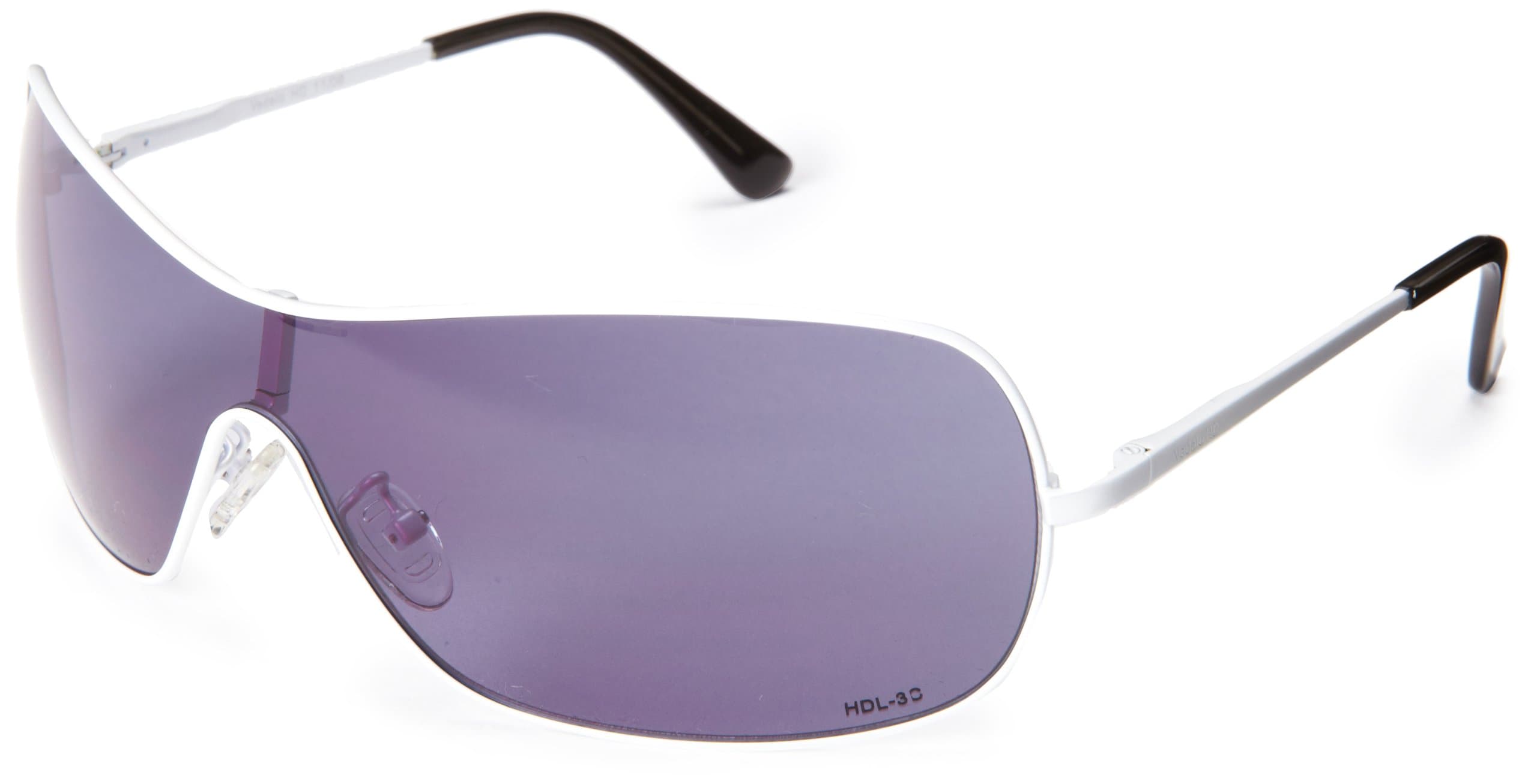 VedaloHD Lucca 8060 Shield Sunglasses,White,70 mm