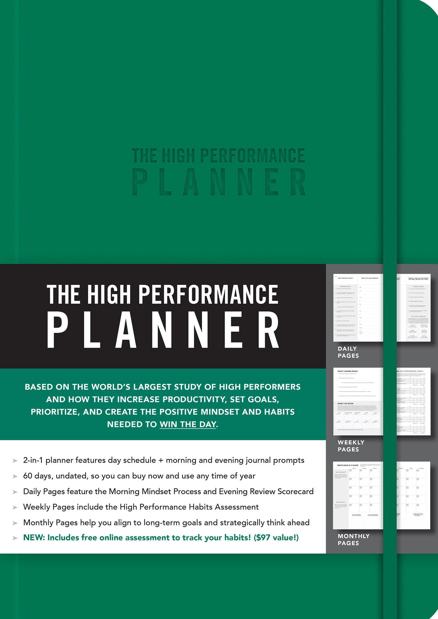 The High Performance Planner Diary – Day to Day Calendar, 2 Nov. 2018