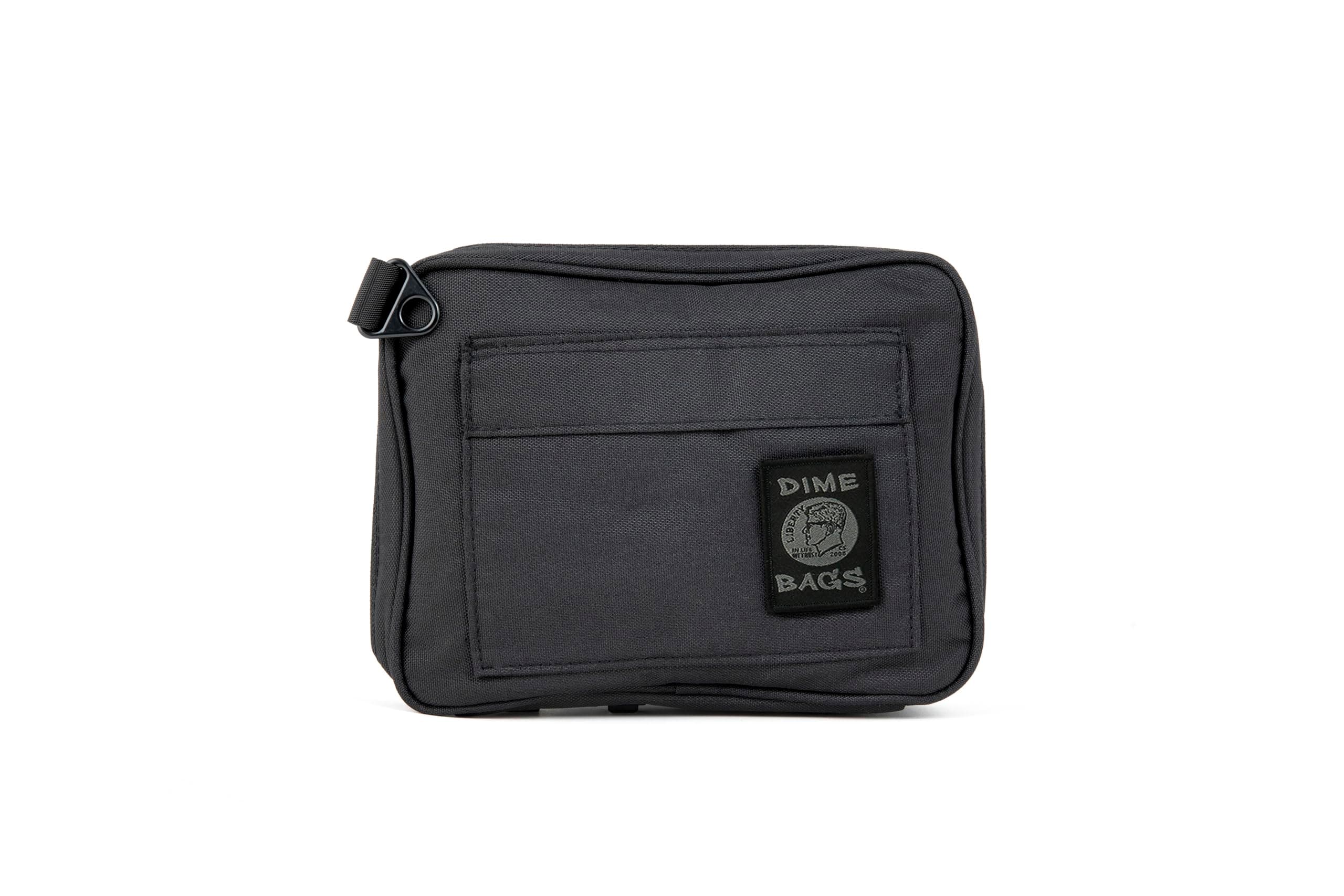 Lockable Odor Sealing Padded Pouch, 3-Digit Combo Lock & Hidden Storage Pocket, Carbon Lined Scent Protection Boss