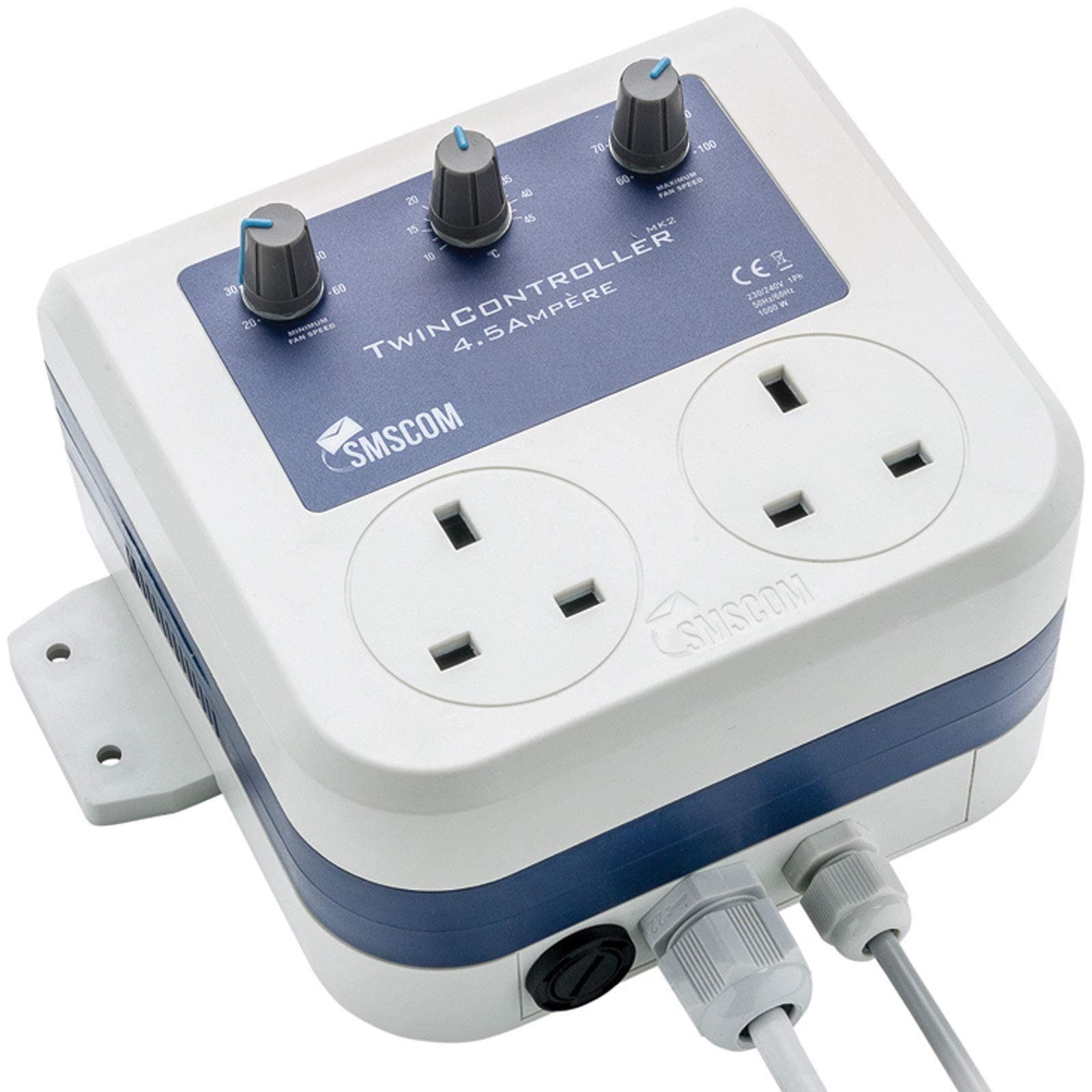 4.5amp Mk2 Twin Grow Room Fan Controller