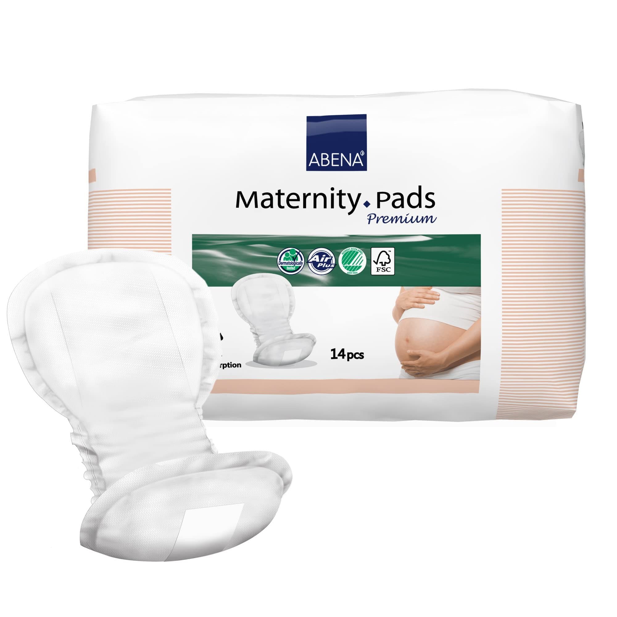 Premium Maternity Pads, Super Absorption, 15 Count