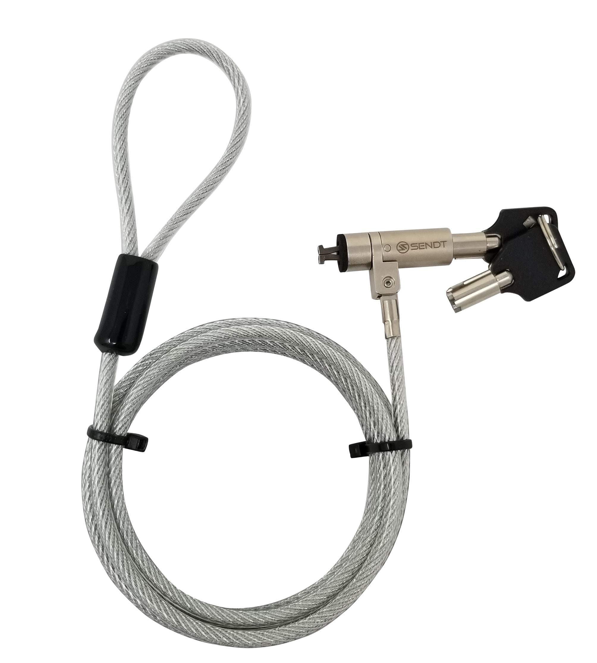 Sendt Silver Notebook Laptop Keyed Lock for Nano Security Slots