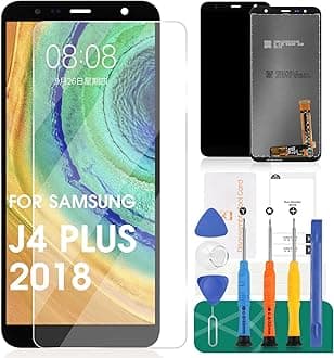 SRJTEK Screen Replacement for Samsung Galaxy J4+ J4 Plus 2018 SM-J415 J415 J415F-DS J415F TFT LCD Display Touch Digitizer Panel Full Assembly (not Include Screen Protectors) Blackââ‚¬¦