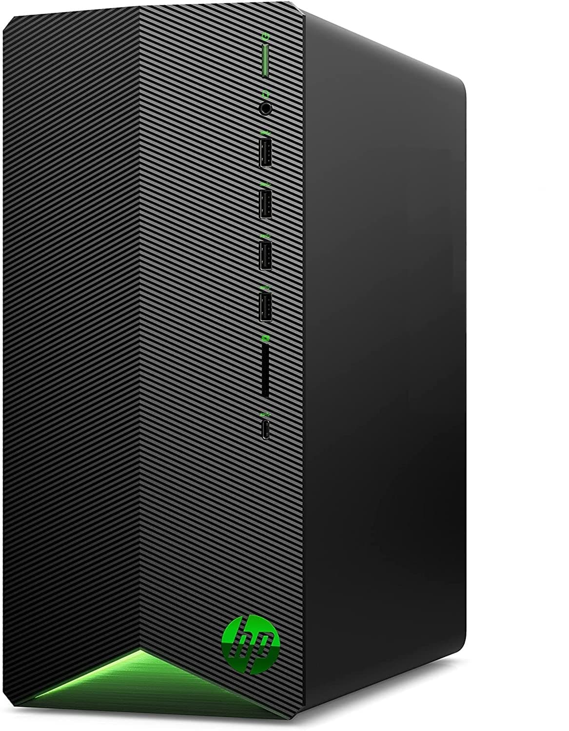 HP Pavilion Gaming Desktop, 10th Generation Intel Core i5-10400F Processor, NVIDIA GeForce GTX 1650 Graphics, 8 GM RAM, 256 GB SSD, Windows 11 Home (TG01-1120, Shadow Black)