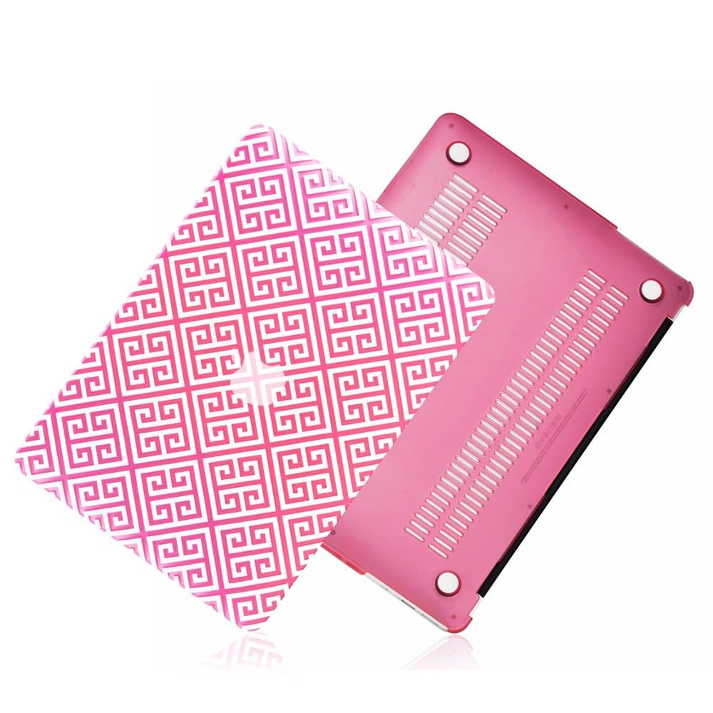 MacBook Pro 13" Rubberized Hard Case ( Model A1278, Greek Pink)