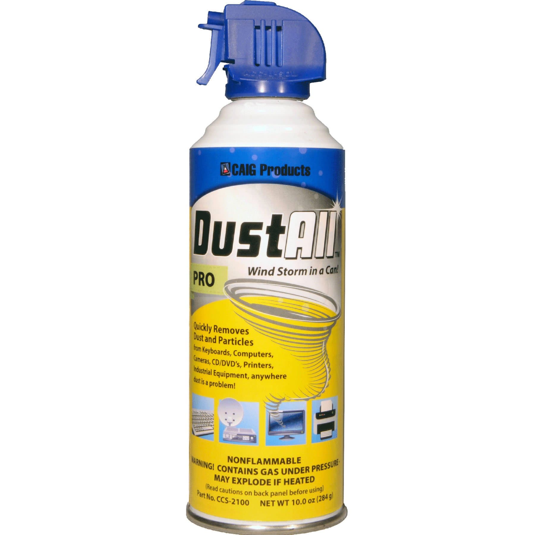 DustALL PRO 134a Duster Spray, non-flammable Acc-u-sol 284