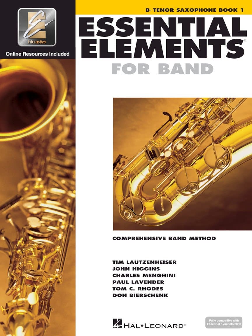 Hal Leonard Essential Elements for Band - BB Tenor Saxophone Book 1 with Eei