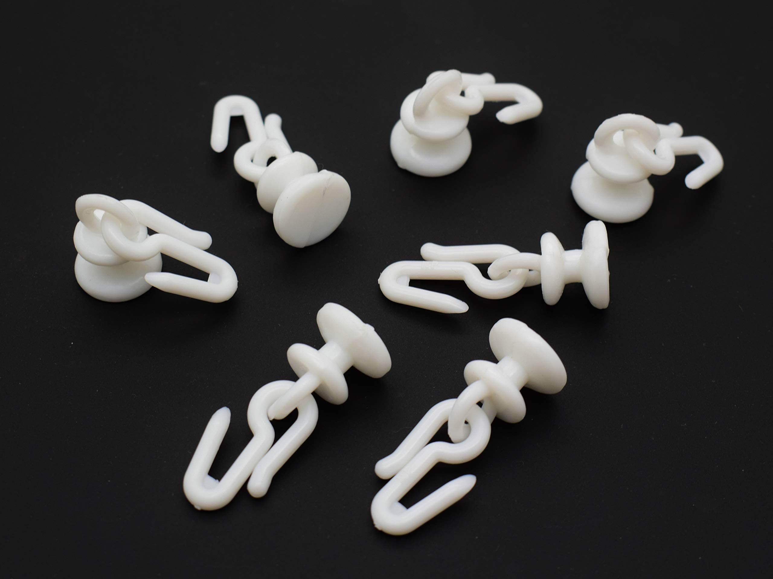 RAB PVC Runner Hook Multi Purpose Channel Runner With Hooks (1 Packet of 90 PCS)