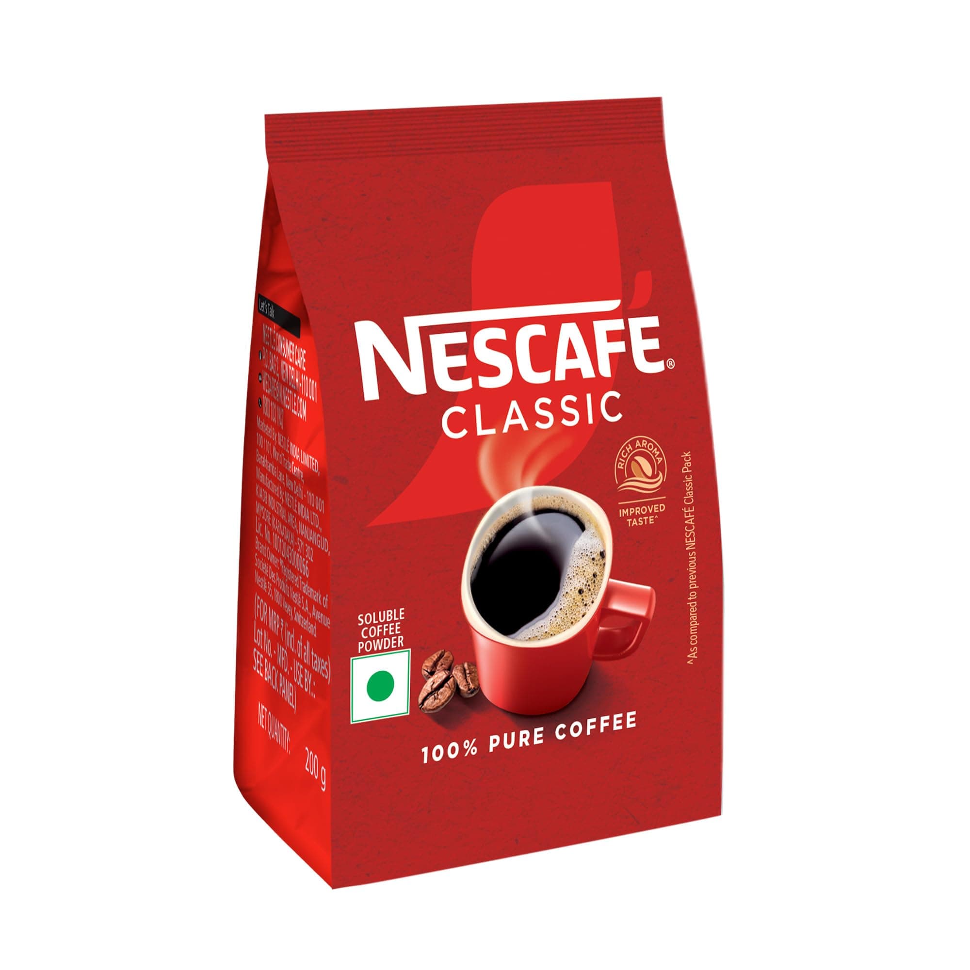 Classic 100% Pure Instant Coffee 200 G