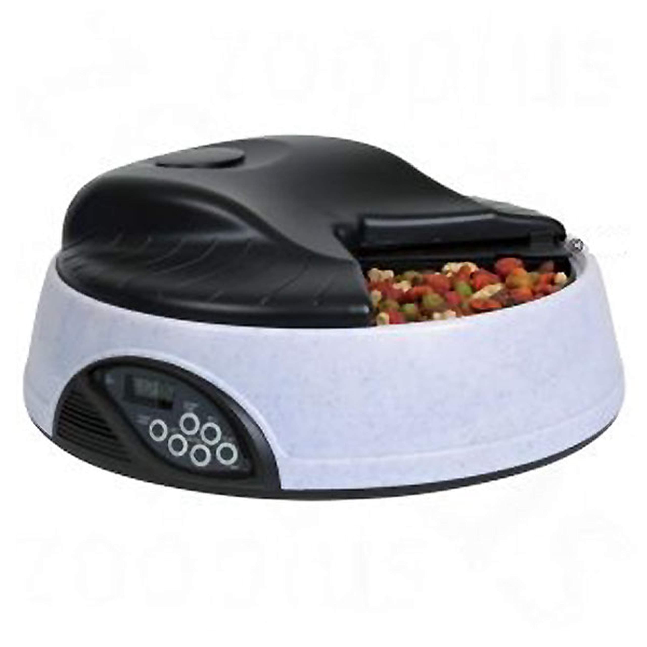 Barkshire Automatic Pet Feeder - 4 Meal Granite