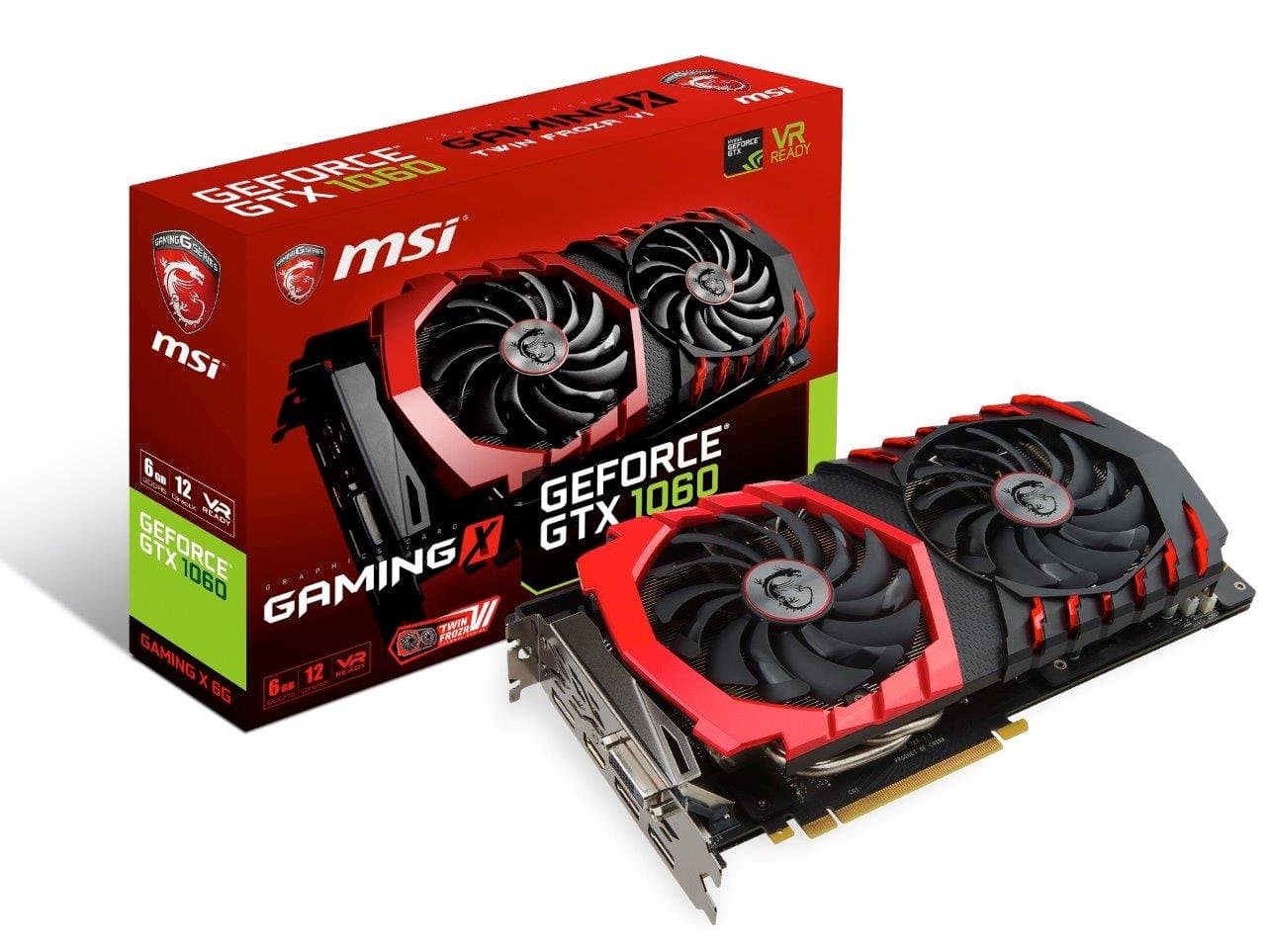 GeForce GTX 1060 GAMING X 6G