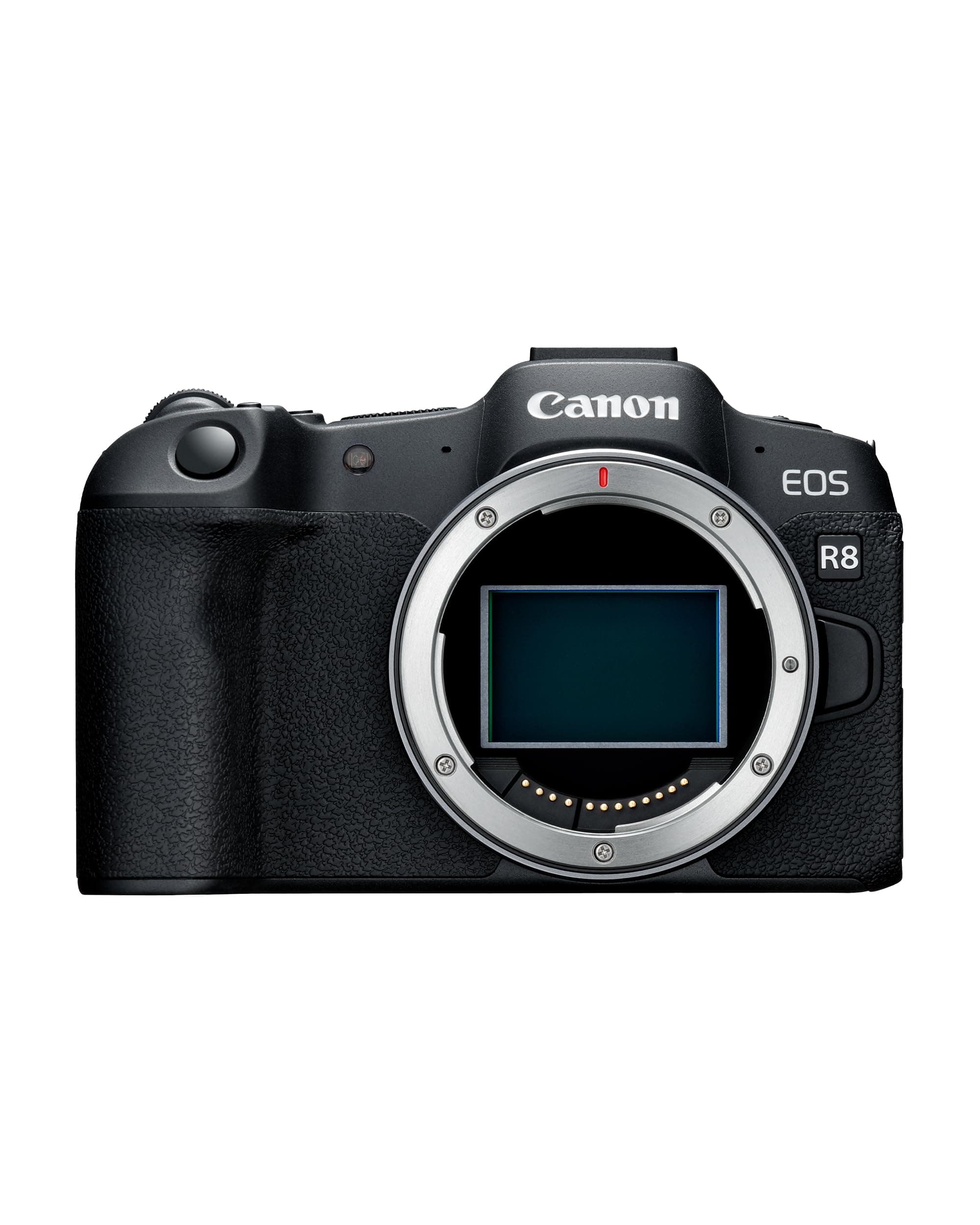 EOS R8 (Body) - 24.2MP Full-Frame Mirrorless Camera, Dual Pixel CMOS AF II - 4K up to 60p - Up to 40 FPS Continuous Shooting - Vari-angle Touch Screen - Bluetooth, Wi-Fi, & USB-C Connectivity