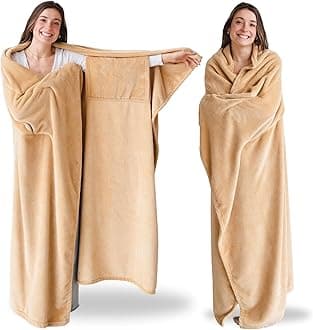 Wearable Blankets for Women, Adult Wearable Blanket Men, Top Christmas Gifts for Women, Wife Birthday Gift Ideas
