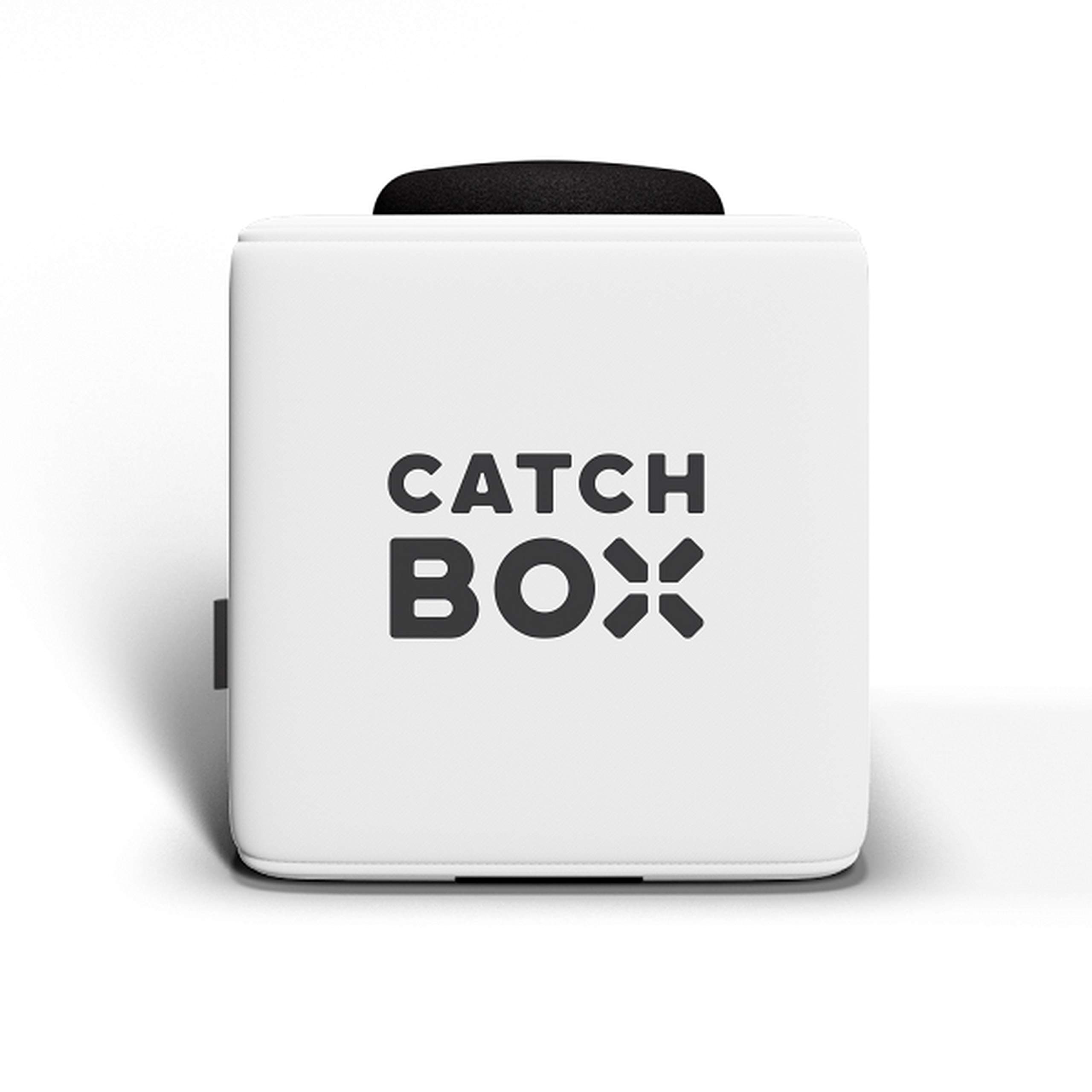 Catchbox Pro Module Throwable Microphone with 2-Sides Catchbox Graphics (Old Version), White