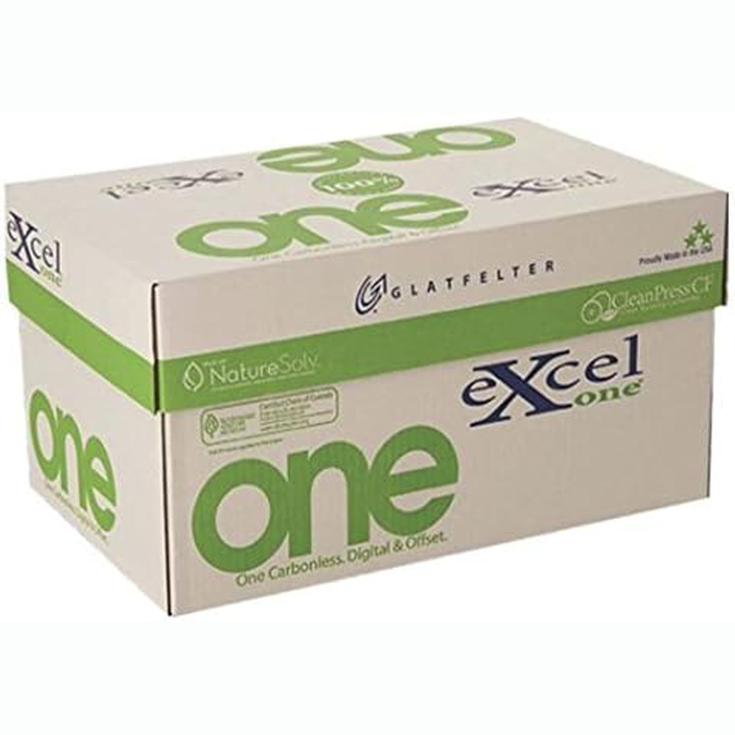 8.5 x 11 Excel One Carbonless Paper, 3 part STRAIGHT/FORWARD (Bright White/Canary/Pink), 1670 Sets, 5010 Sheets, 10 REAMS (Full CASE)