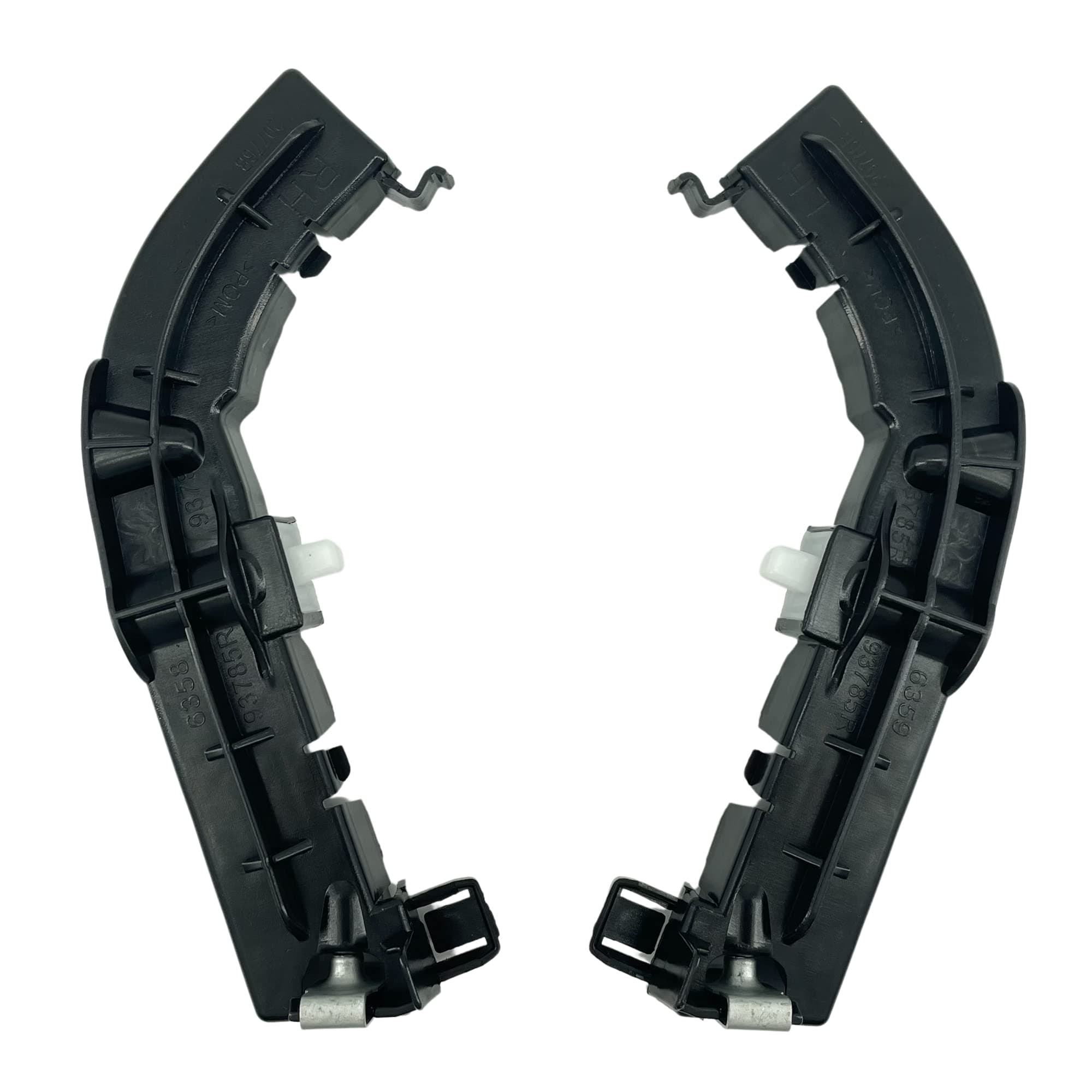 Front Left & Right Bumper Support Brackets Compatible With 2008-2023 Dodge Challenger Replace 68024343AD 68024342AD