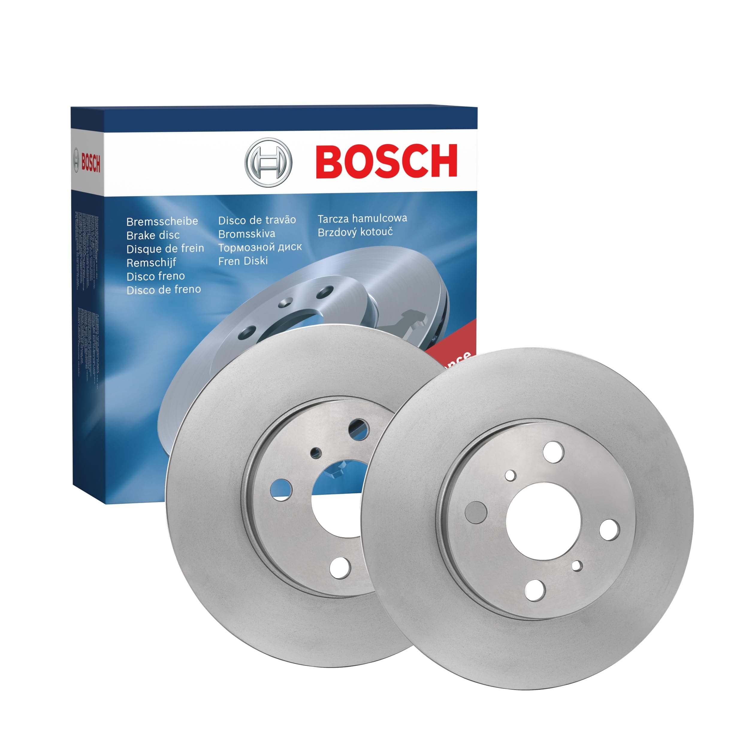 Bosch BD904 Brake discs - ECE-R90 certified - 1 set of 2 discs