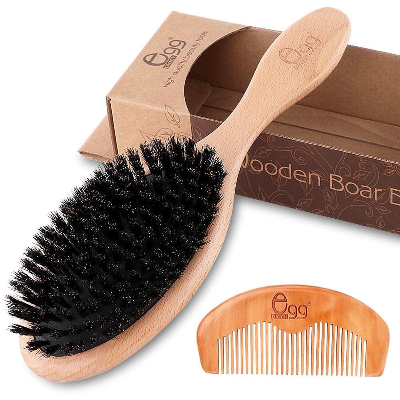 Boar Bristle Hair Brush