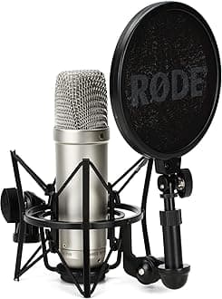 Rode NT1A Anniversary Vocal Condenser Microphone Package, Microphone Equipment Package