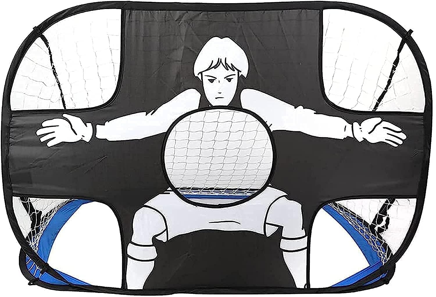 MAXSTRENGTH X Portable Soccer Goals, Professional Foldable Pop Up Soccer Goal Practical for Football Training for Backyard