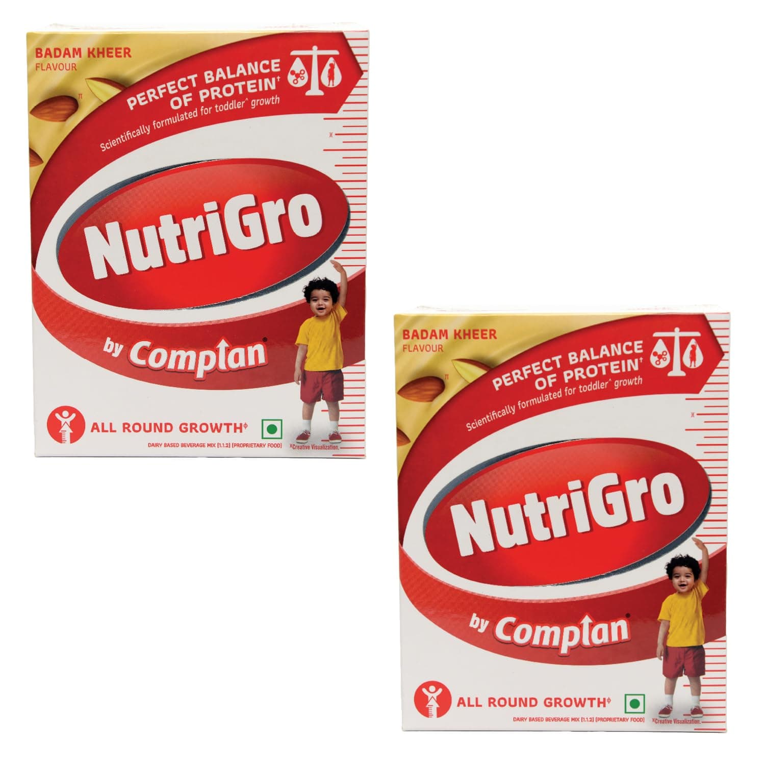 Complan Nutri Gro Nutrigro By (200g Pack of 2) - Badam Kheer ((200g Pack of 2) - Badam Kheer)