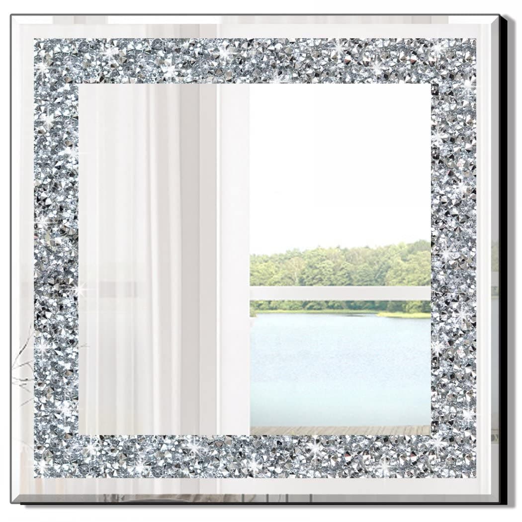Diamond glass mirror 20x20inches
