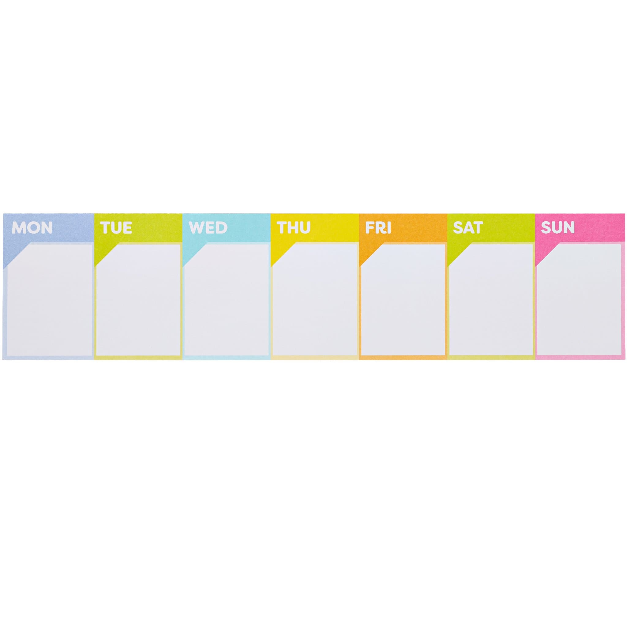 Color Me Organized Keyboard Weekly Calendar Planner Desktop Notepad