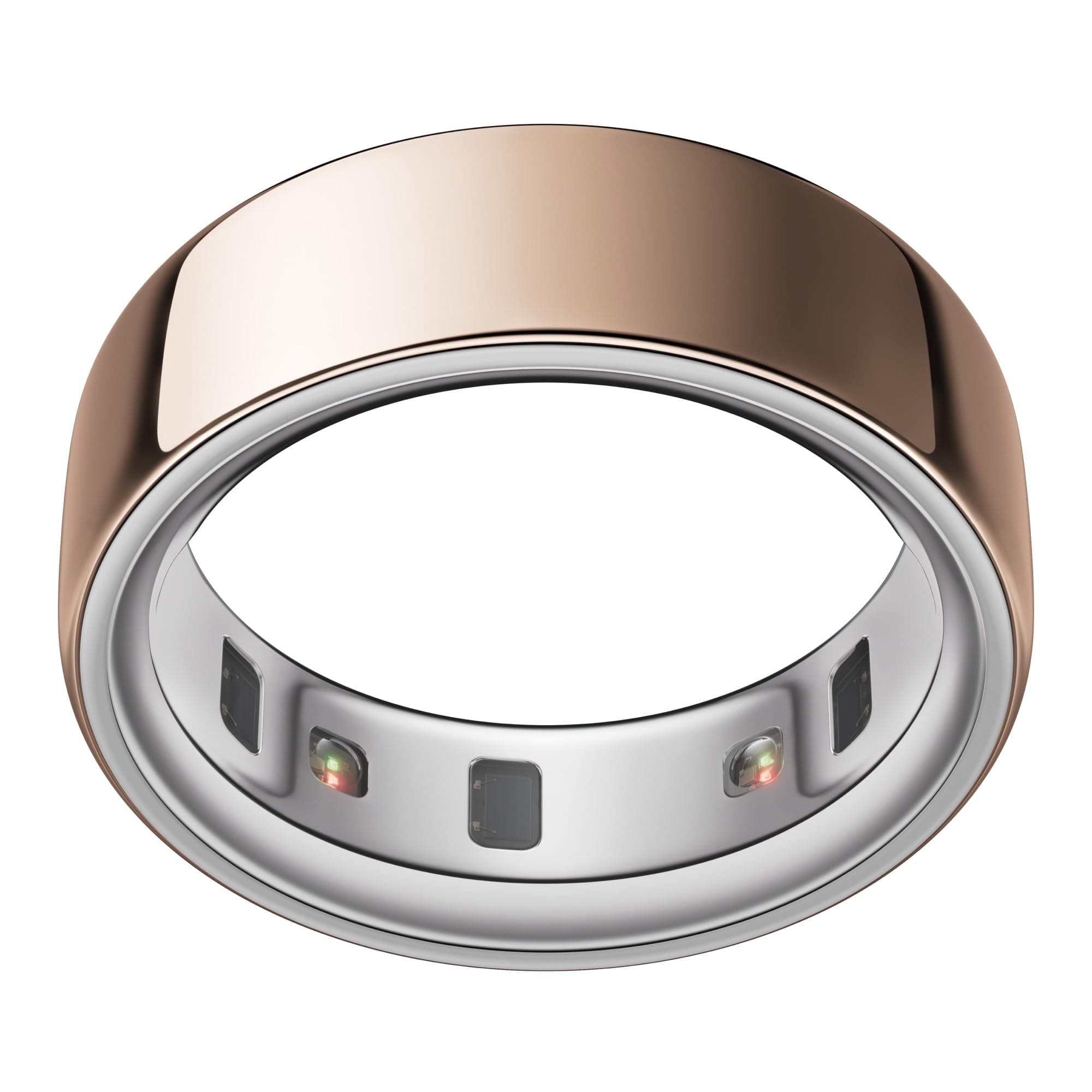 Oura Ring Generation 4 Smart Ring - Rose Gold - Size 15 | Fits iPhone/Android | FIRST SIZE CHECK: Includes Exclusive Size Kit | Sleep Heart Rate & Fitness | Up to 8 Days Battery Life