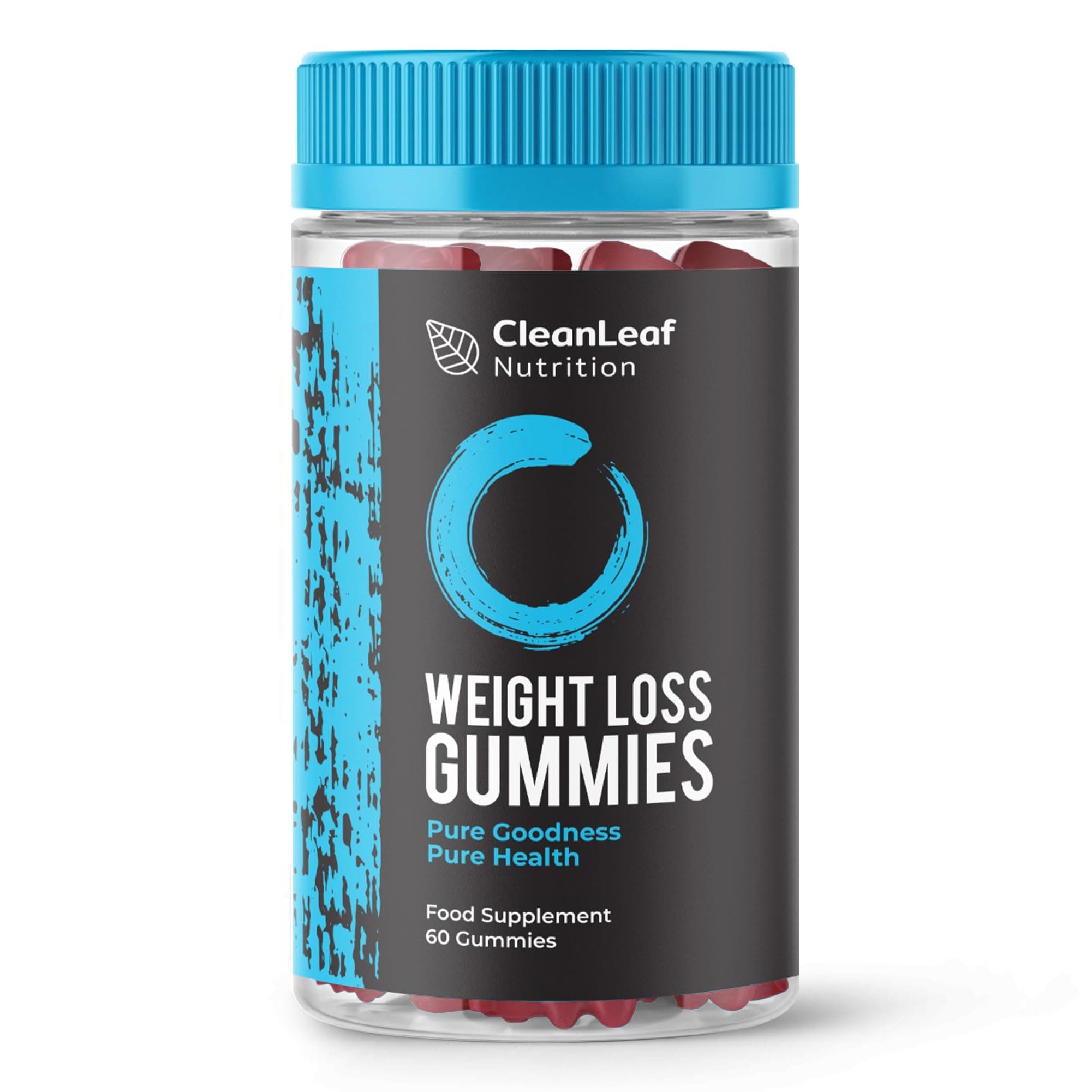 Weight Loss Support Gummies – Slimming Support gummie with No Added Sugars – Strawberry Flavour – Vegan and Low carb - 60 Gummies
