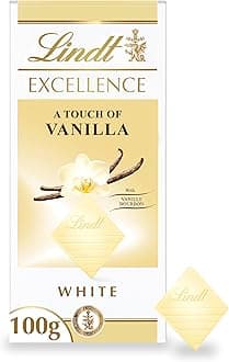 EXCELLENCE White Chocolate Bar with a Touch of Madagascan Vanilla - 100 g ​