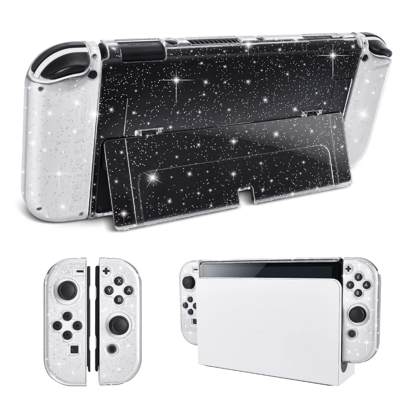 Switch OLED Glitter Case