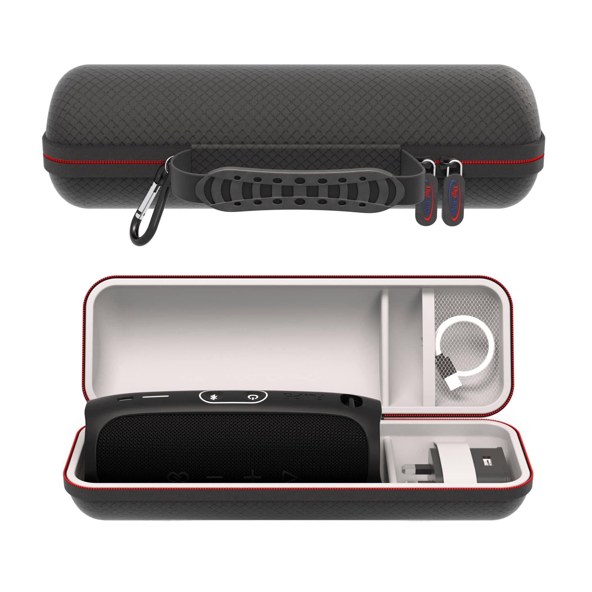 Digicharge Hard Carry Case for Apple Dr. Dre Beats Pill + Plus and Sony SRS-XB21 SRS-XB20 Portable Wireless Bluetooth Speaker Bag