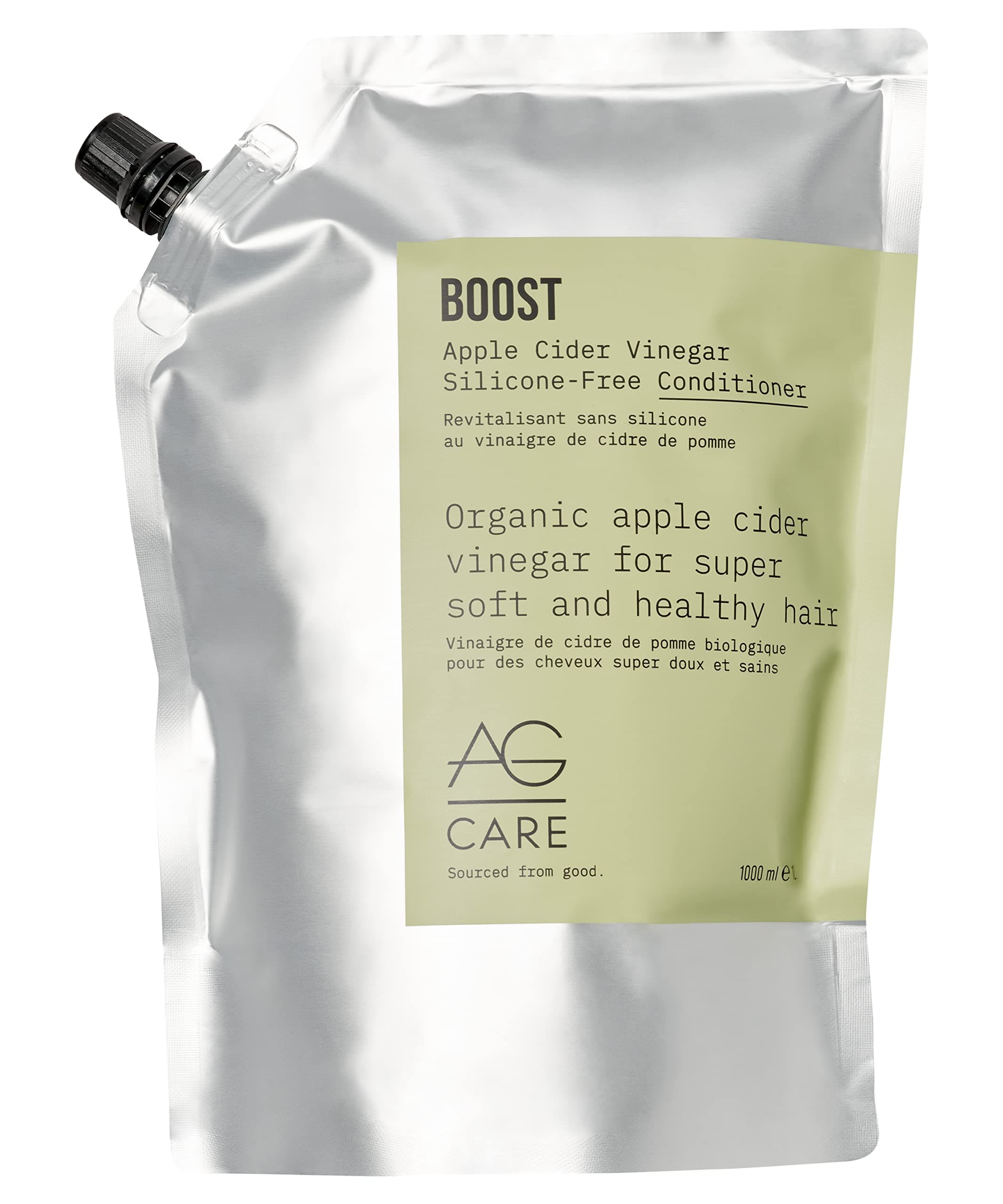 AG Care BOOST Apple Cider Vinegar Refill Conditioner, 1L