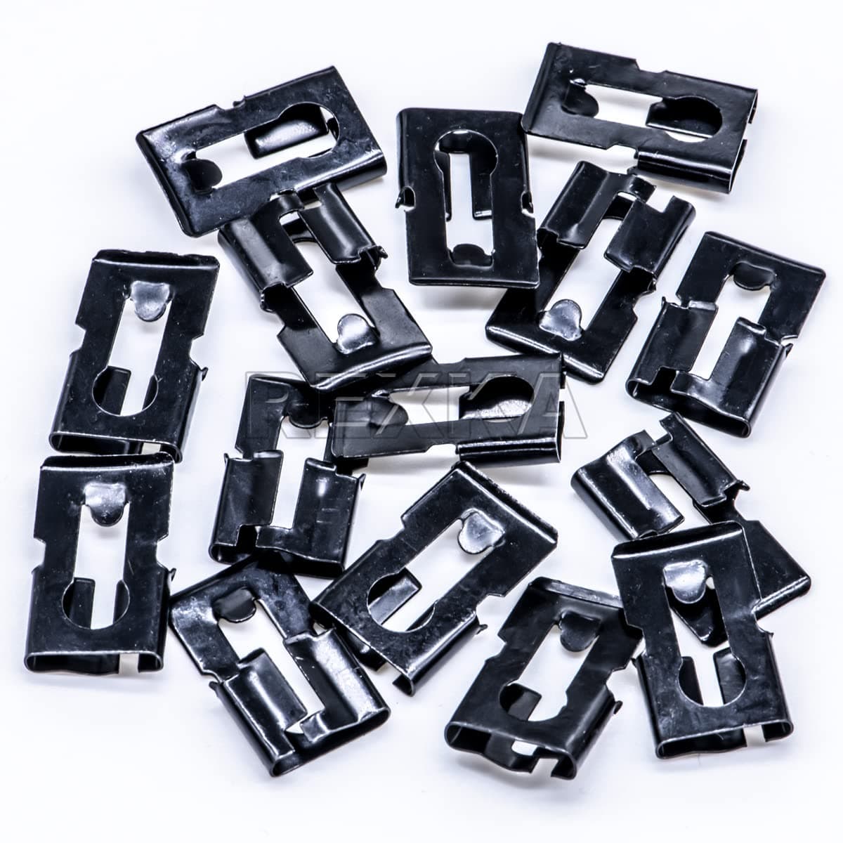 Rexka 15pcs Door Lock Tailgate Handle Rod Clips for GM GMC Buick Chevrolet Oldsmobile 3998009, 9711304 1956-On