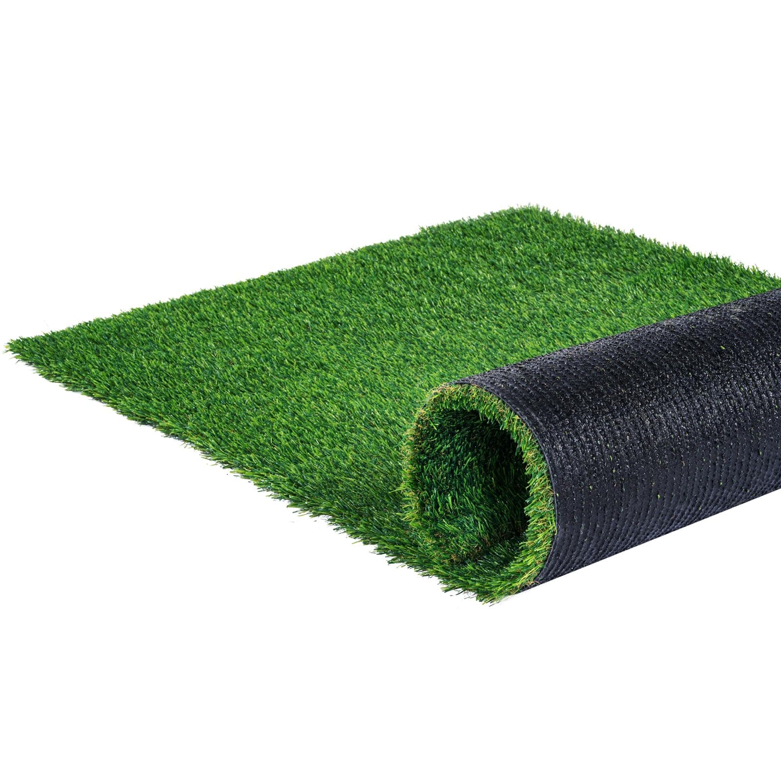 VEVOR Artifical Grass Turf, 3 x 5 ft Thick Grass Rug Indoor Outdoor, 1.38" Realistic Synthetic Grass Mat with Drainage Holes, Perfect for Patio Garden Lawn Home Backyard Dog Mats