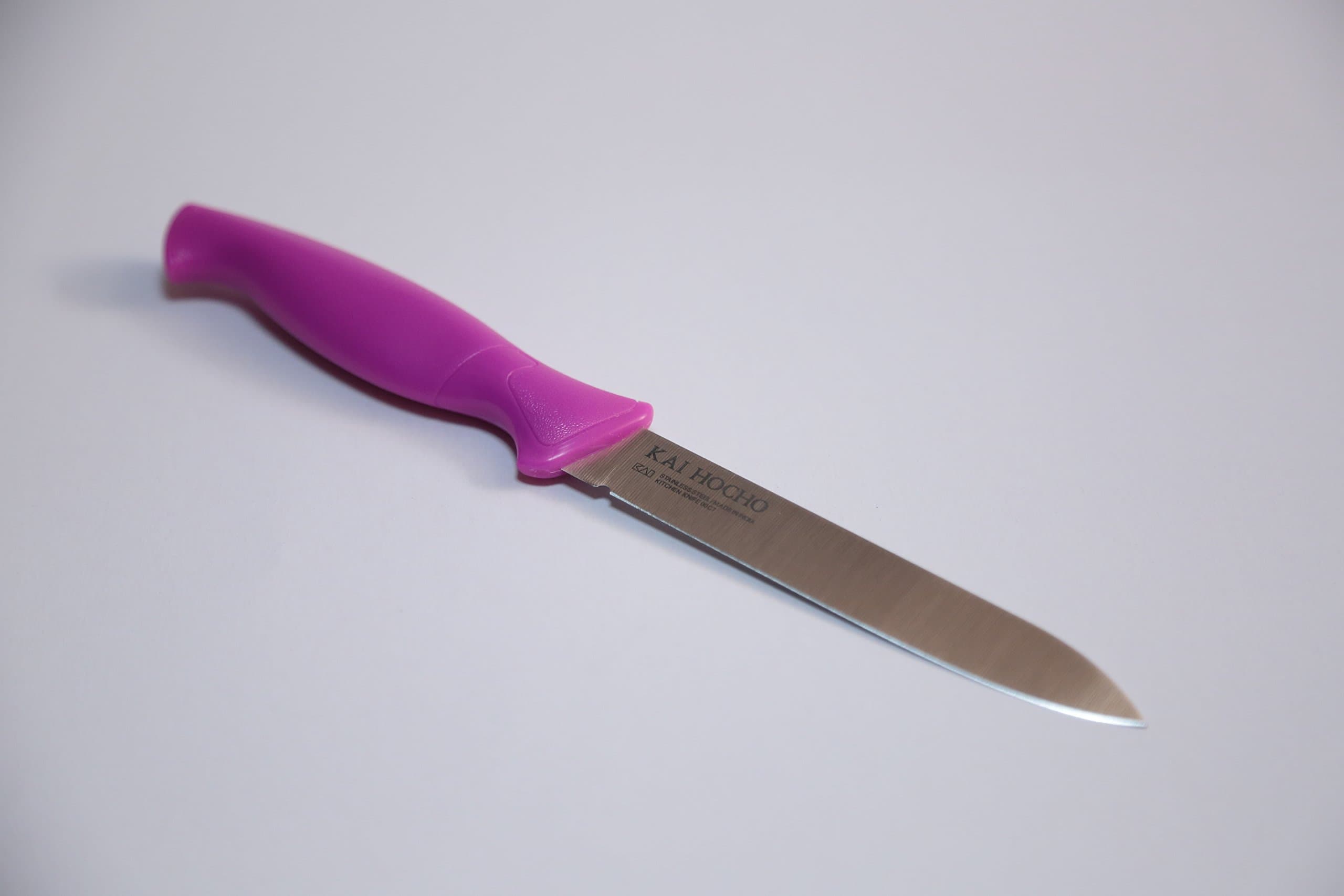 Kai Kitchen Knife Short Stainless Steel (Pink)