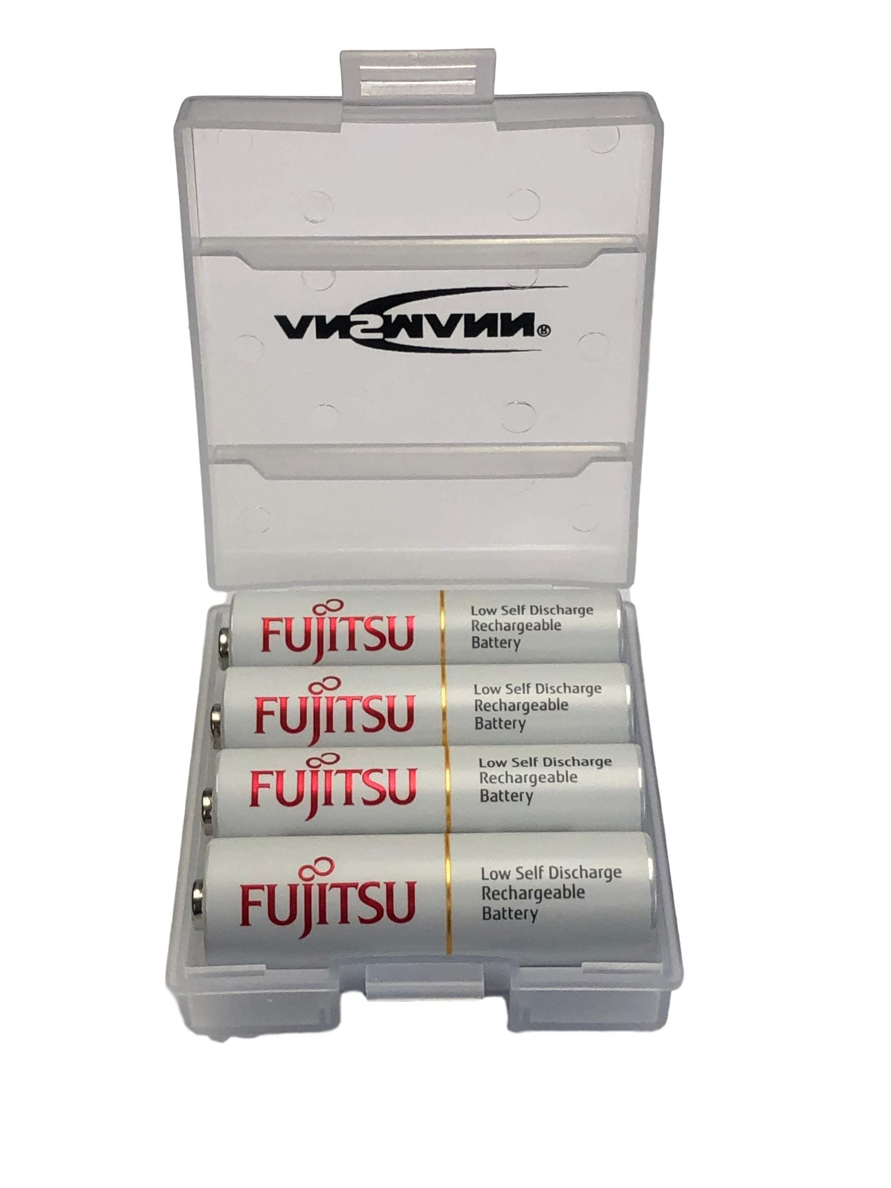 Fujitsu AA Rechargeable Battery (4-pack) with Case