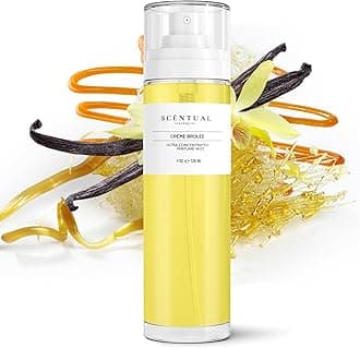 Ultra-Concentrated Hair & Body Perfume Mist, Long Lasting Women's Fragrance, Gourmand Perfumes for Women, Vegan and Cruelty Free (Crème Brûlée)