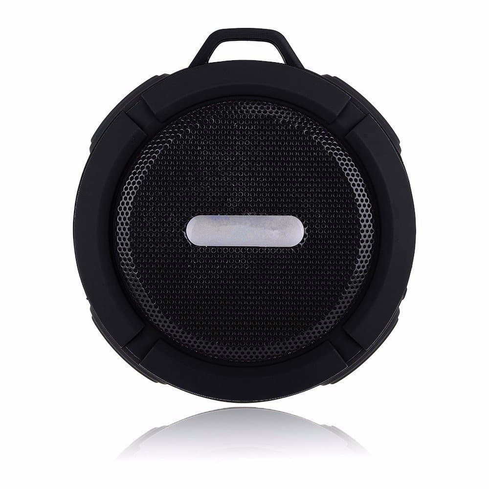 BTdog Wireless Bluetooth 3.0 Waterproof Speakers C6 /Hands-free phones Waterproof Suction Cup (BLACK)