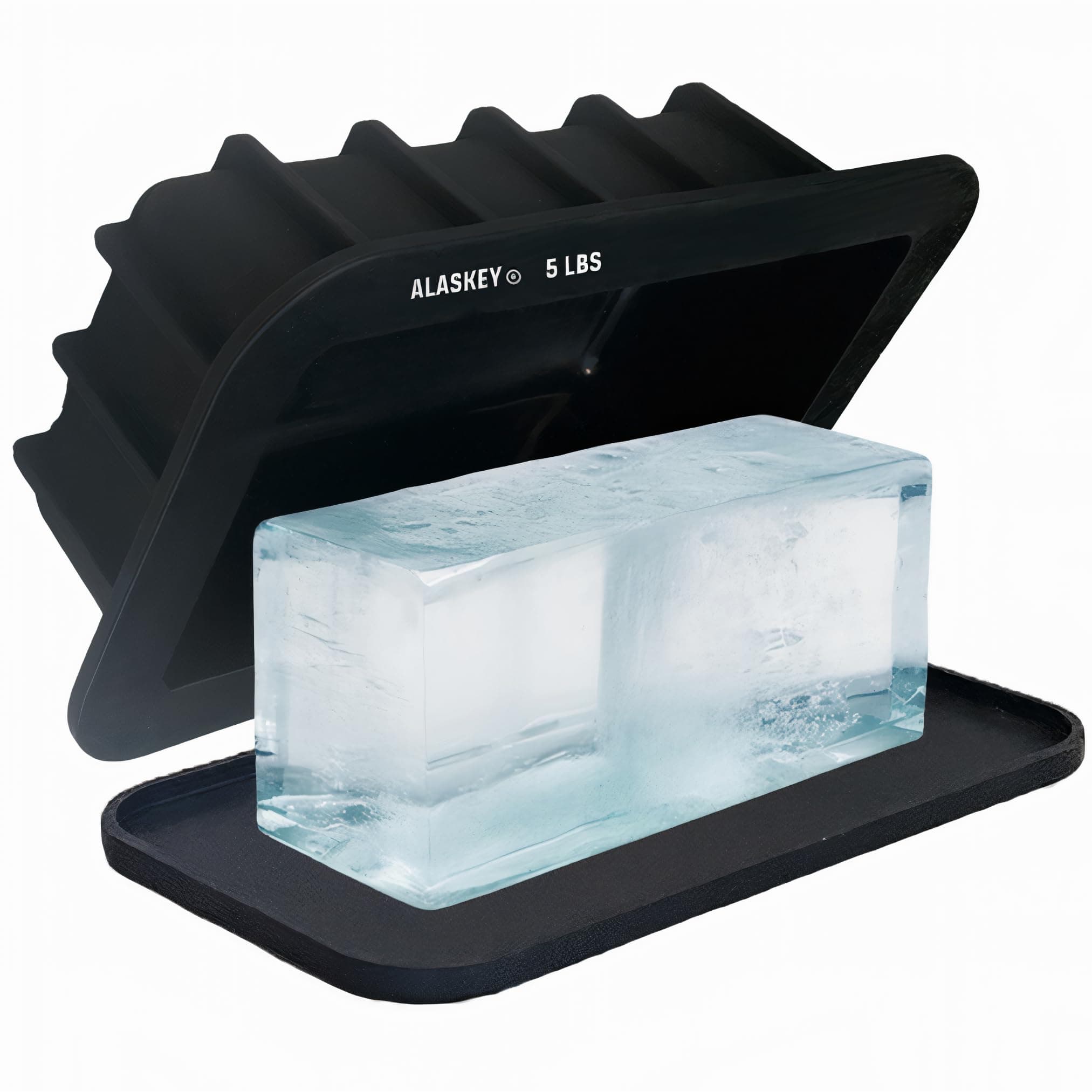 Extra Large Ice Block Mold 5 lbs With Lid (Single)