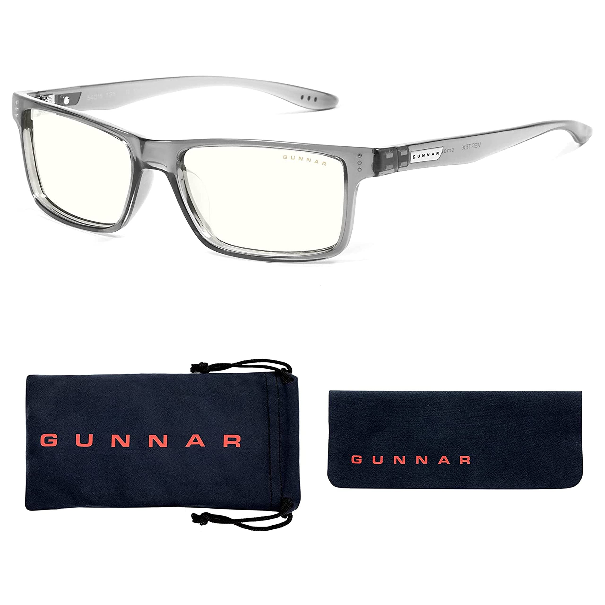 GUNNAR - Blue Light Reading Glasses - Blocks 65% Blue Light - Vertex