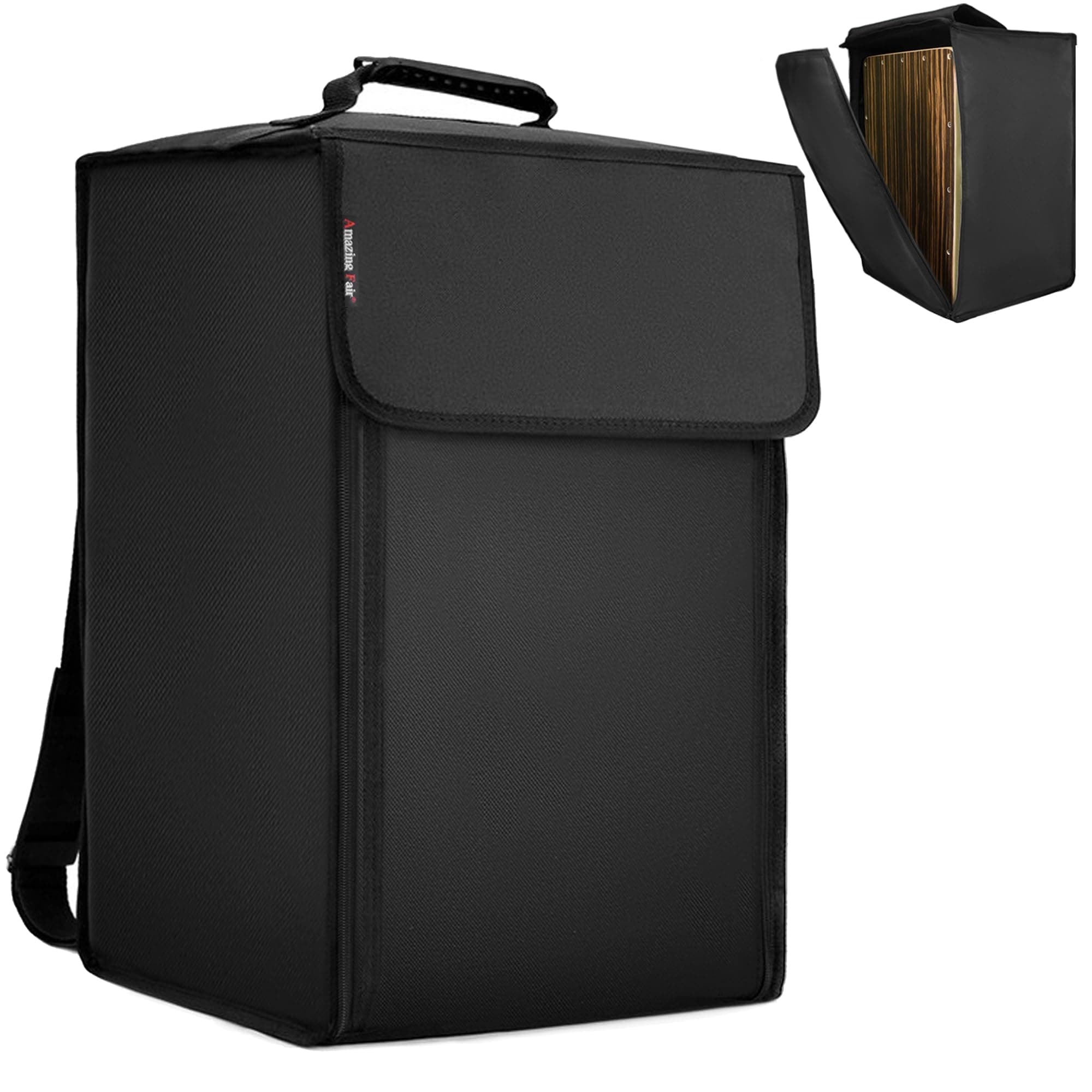 Cajon Box Drum Bag with Carry Handle and Shoulder Straps (YS19)