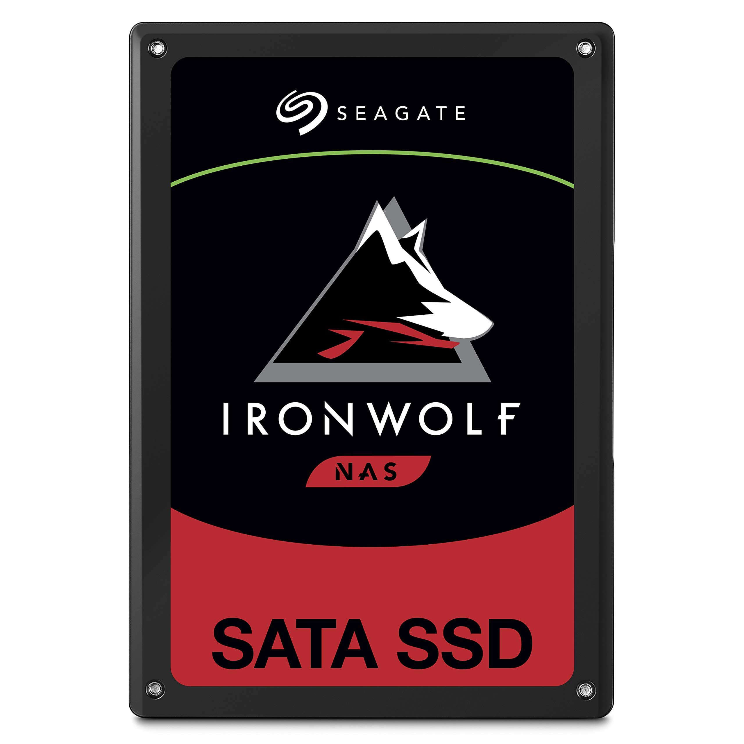 Seagate IronWolf 110 3.84TB NAS SSD Internal Solid State Drive – 2.5 inch SATA for Multibay RAID System Network Attached Storage – Amazon Exclusive - Frustration Free Packaging (ZA3840NM10011)