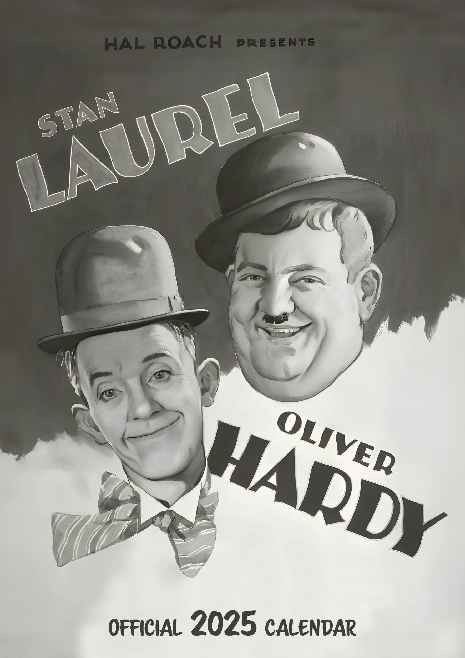 Laurel and Hardy 2025 Calendar
