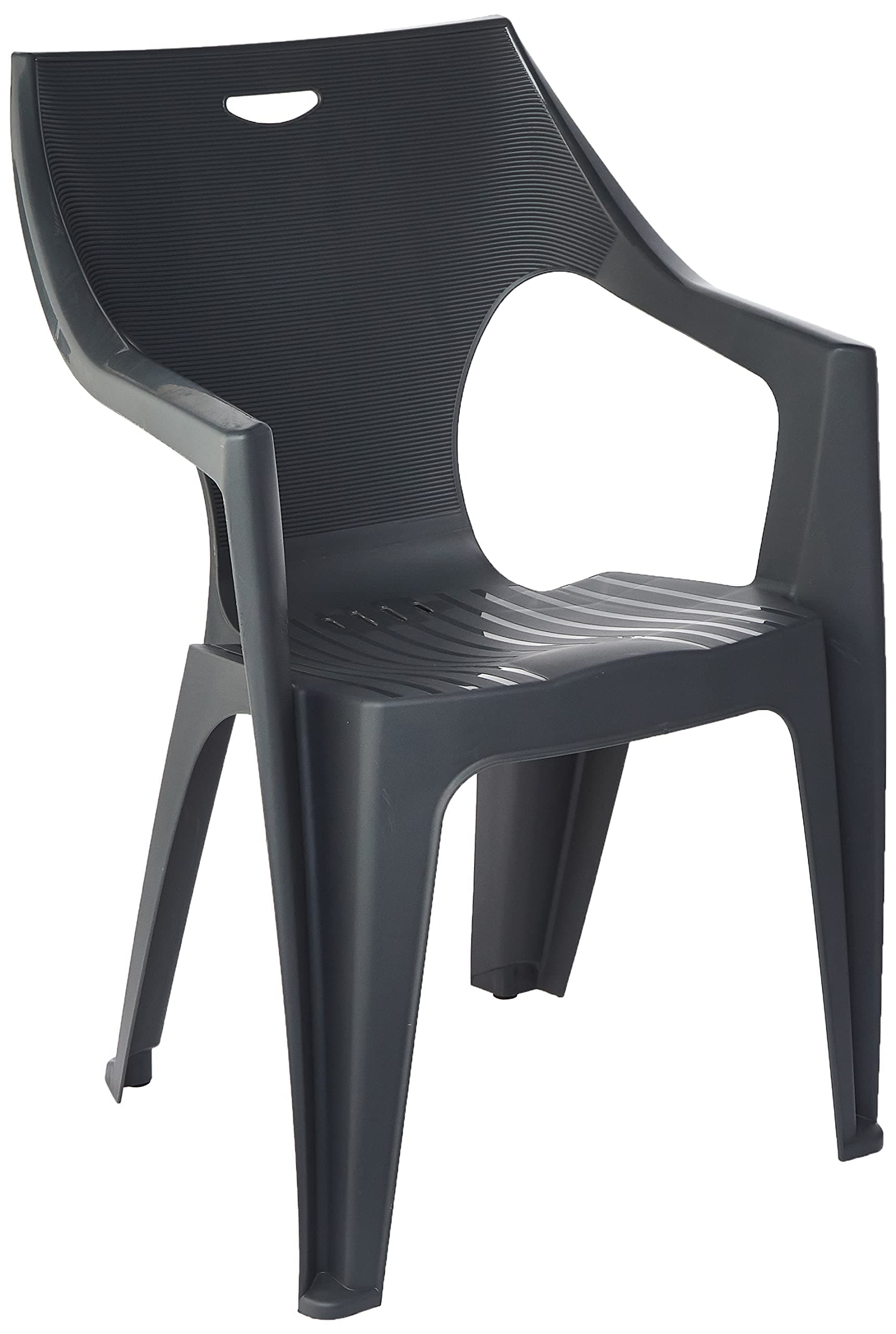 Cosmoplast Plastic Duke Armchair, Cool Grey
