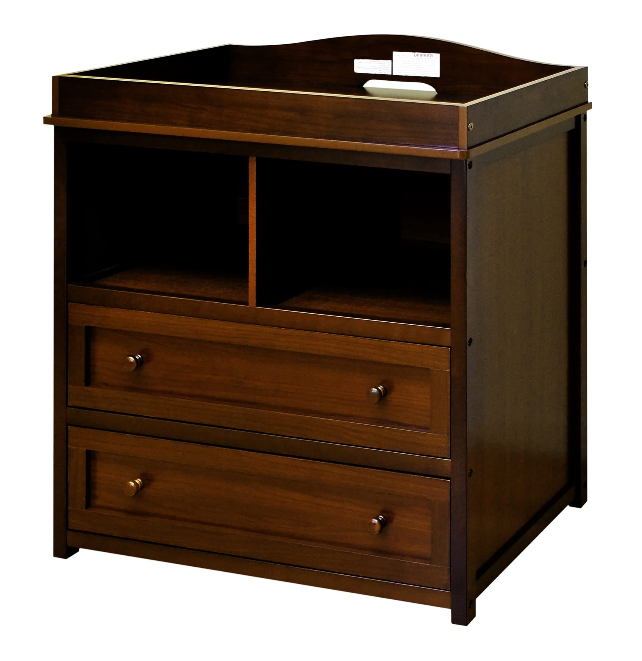 Athena Leila 2 Drawer Changer, Espresso