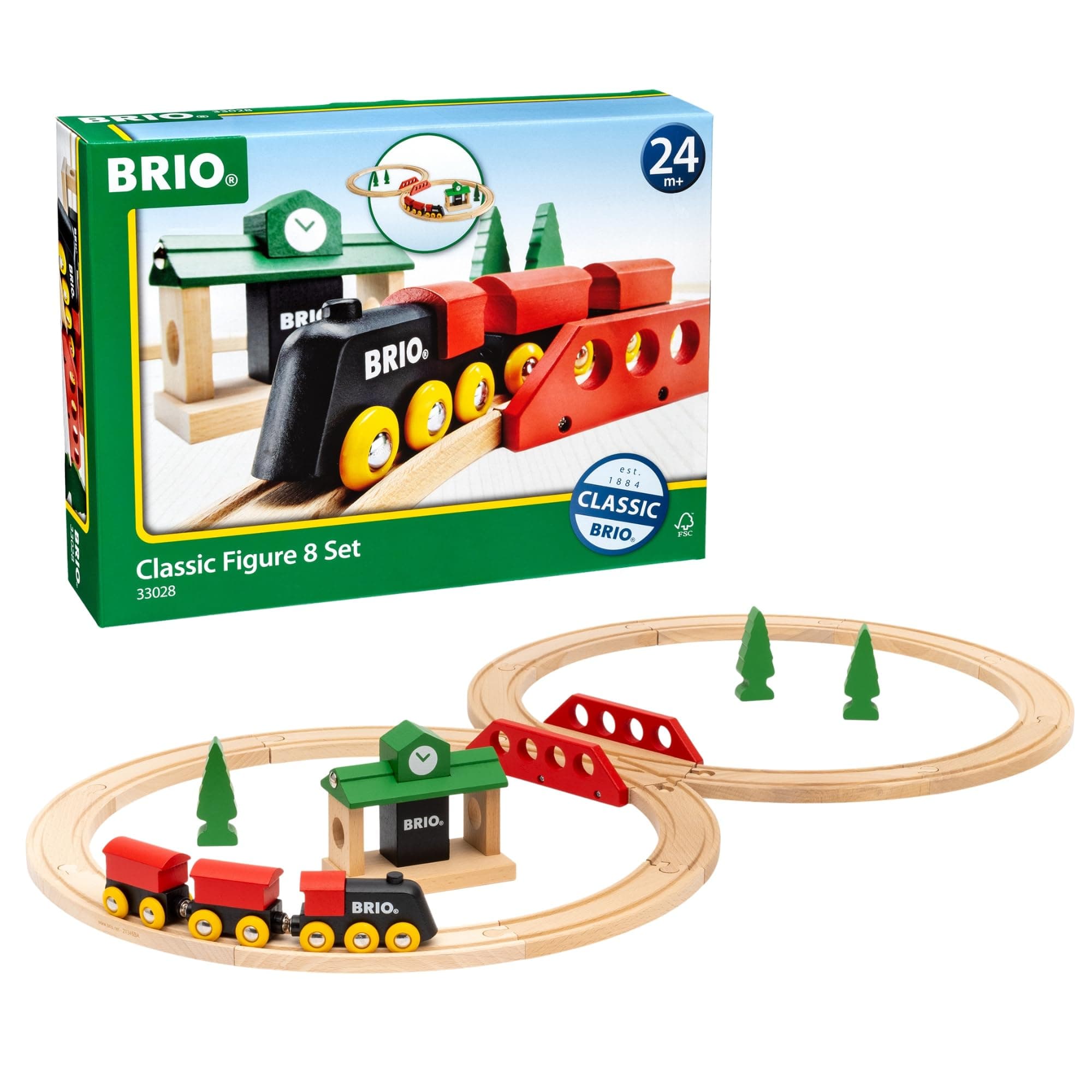 Brio 33028 Classic Figure 8 Set, One Size