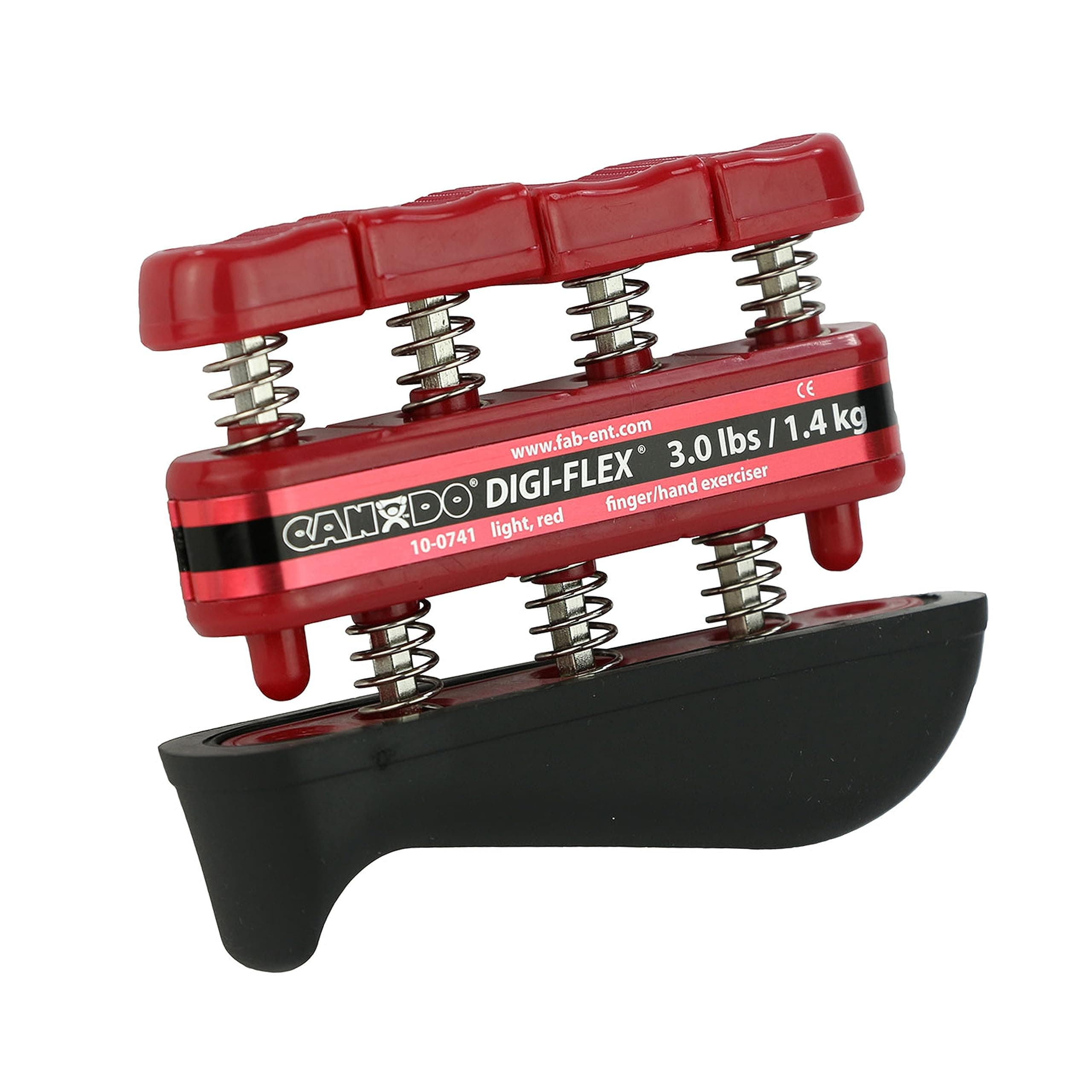 Digi-Flex Hand and Finger Exerciser Red Light- For Dexterity, Strength, and Flexibility for Fingers, Hands, and Forearms